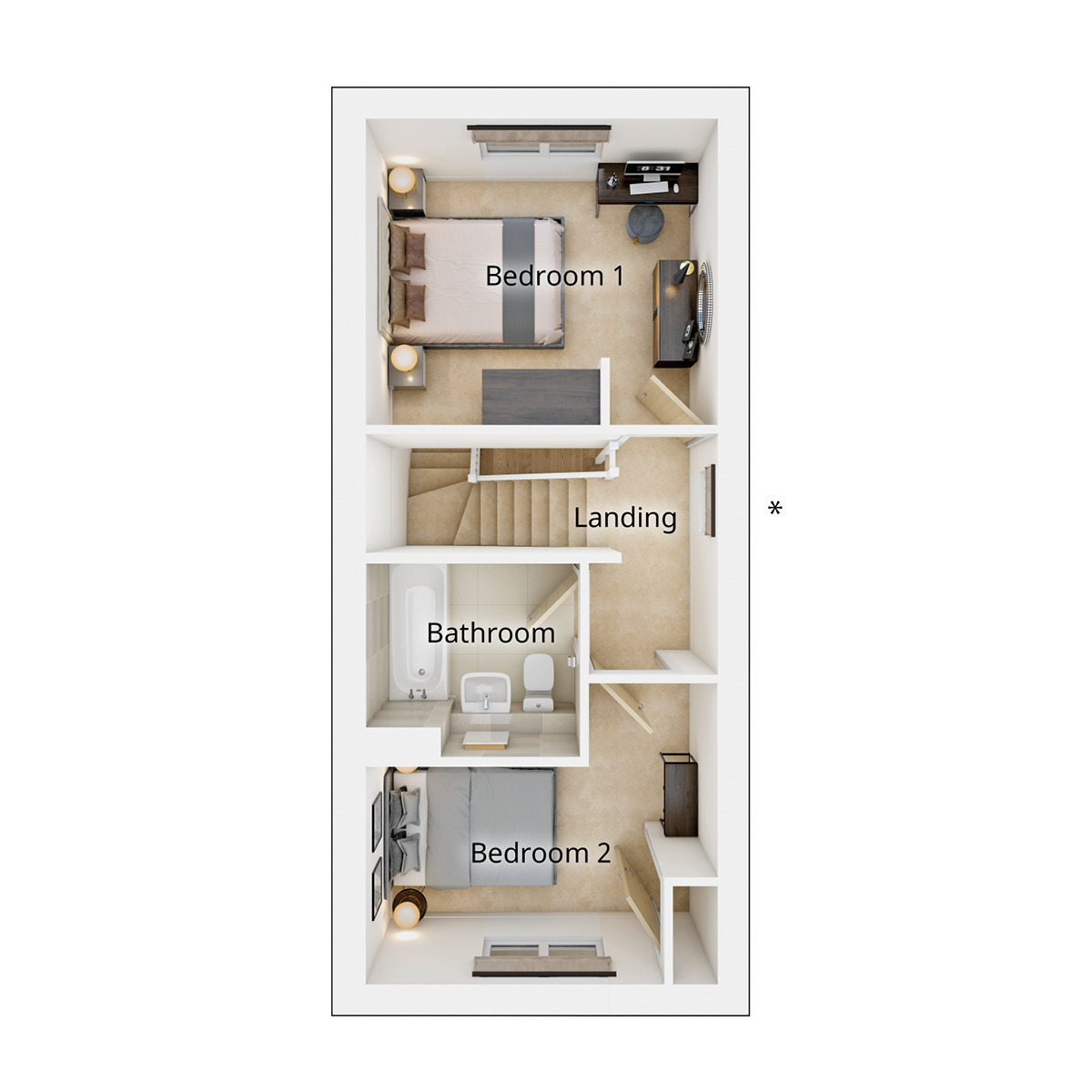 The Avonsford First Floor Plan