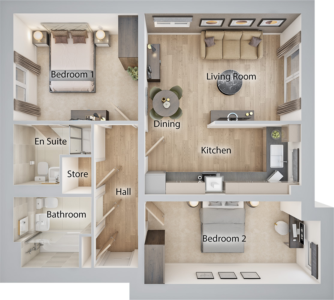 Nicol floor plan