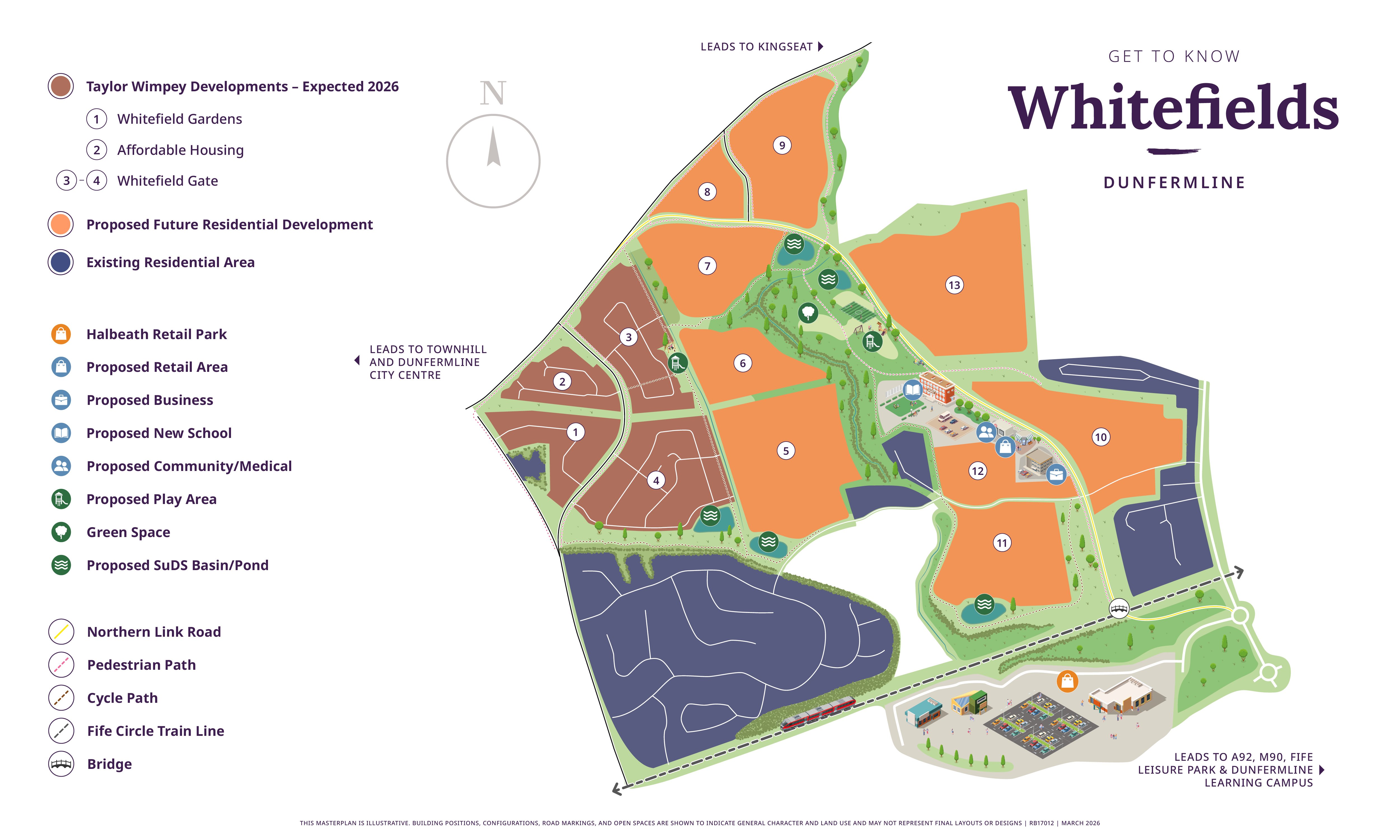 Whitefields Masterplan