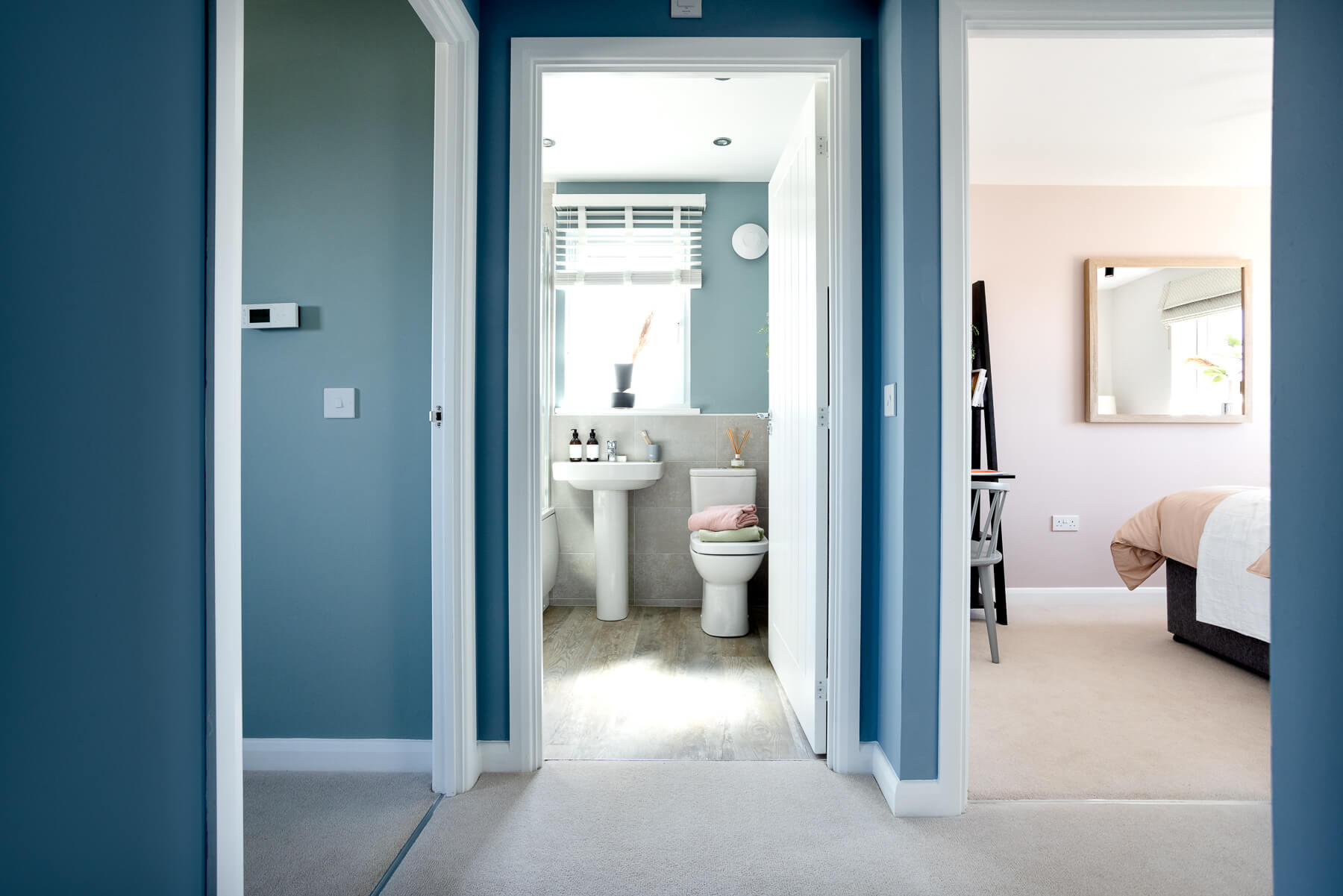 Landing in the Baxter home