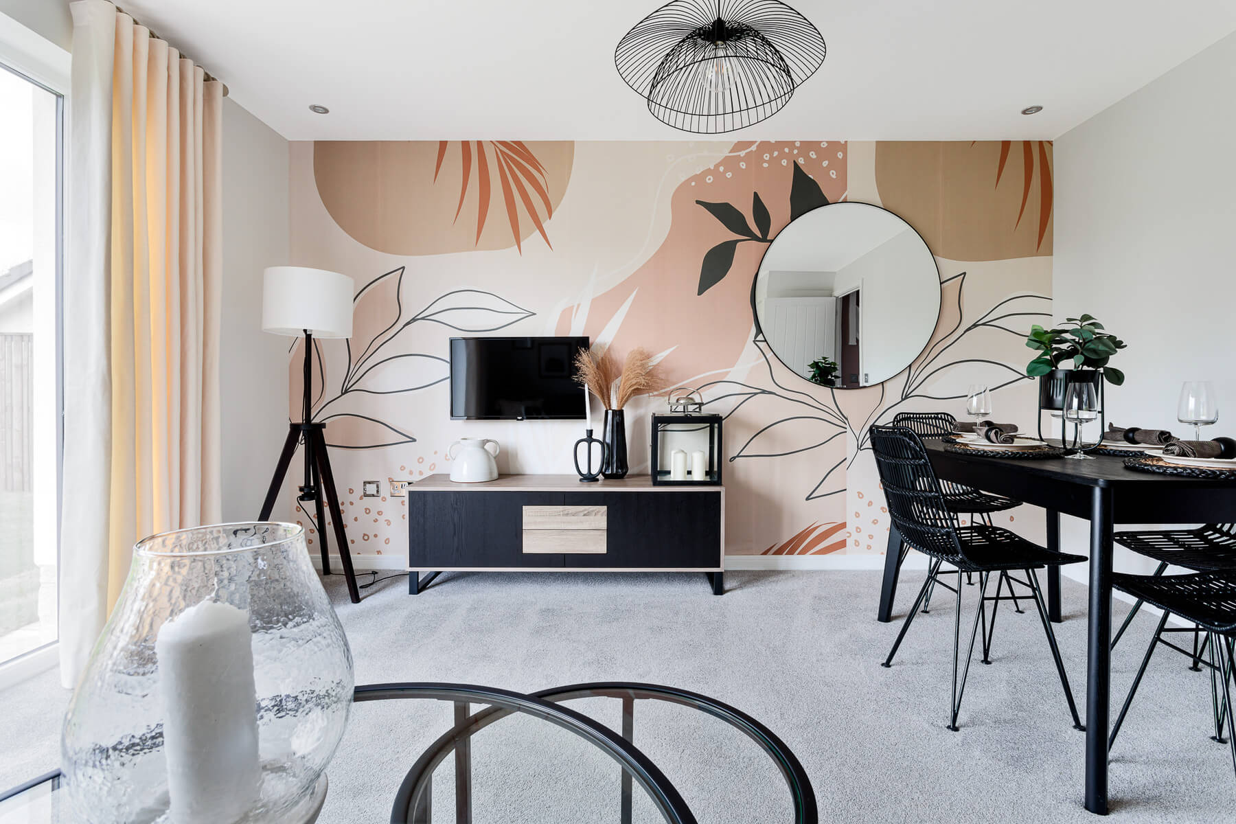 Taylor Wimpey West Scotland the Baxter 3 bedroom show home Duncarnock Barrhead