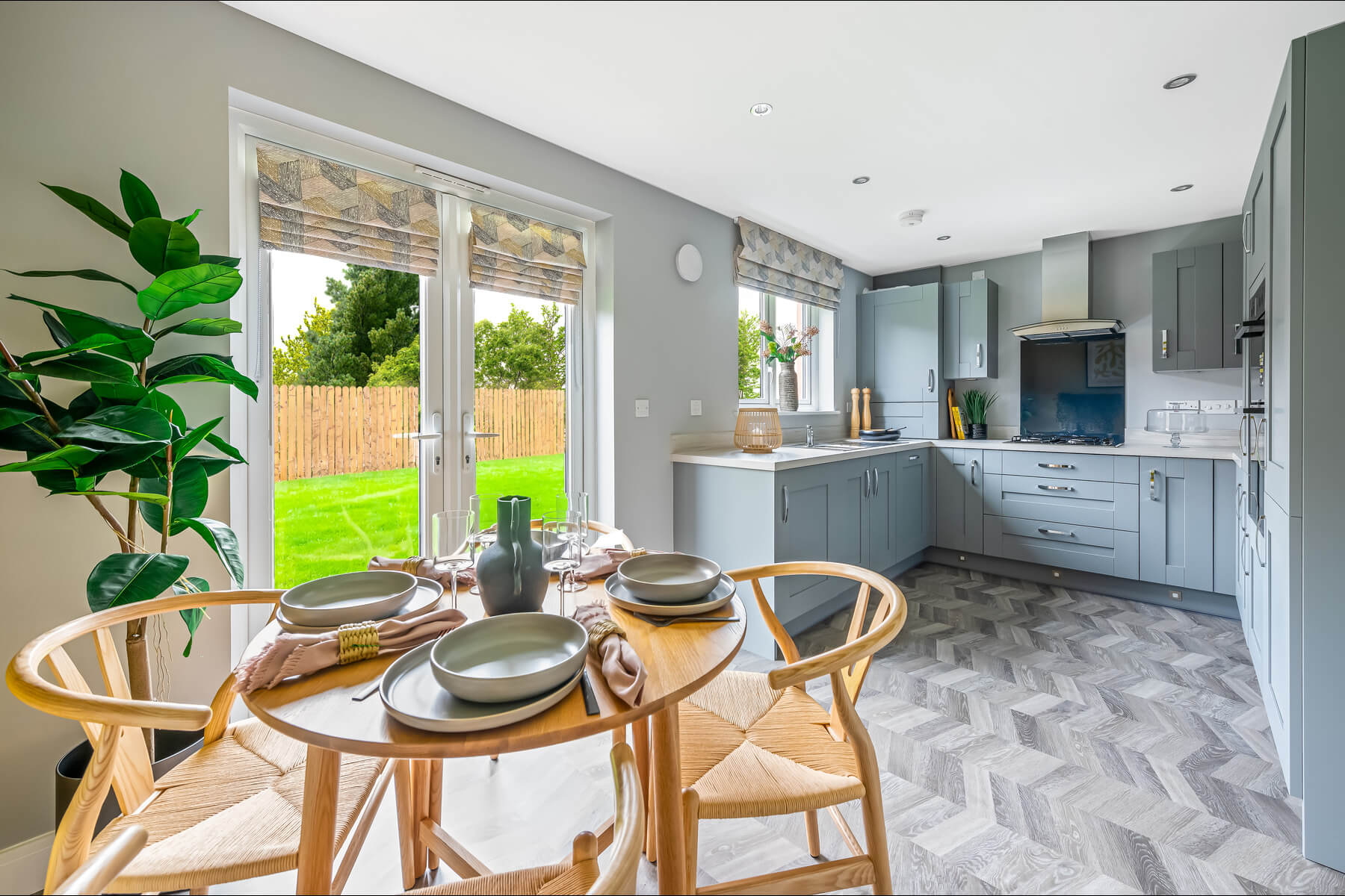 The 3 bedroom Blair show home Letham Meadows Haddington East Scotland