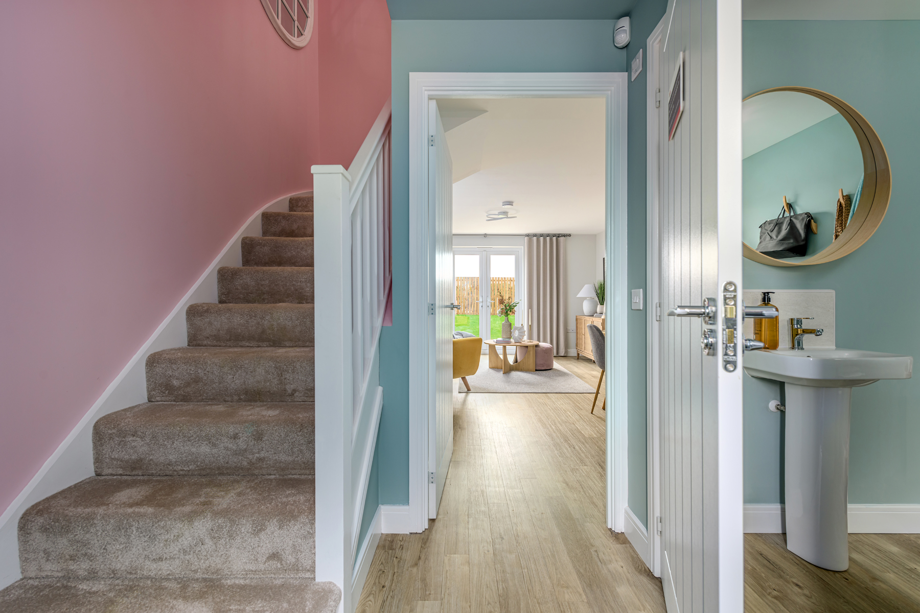 The Chalmers hallway