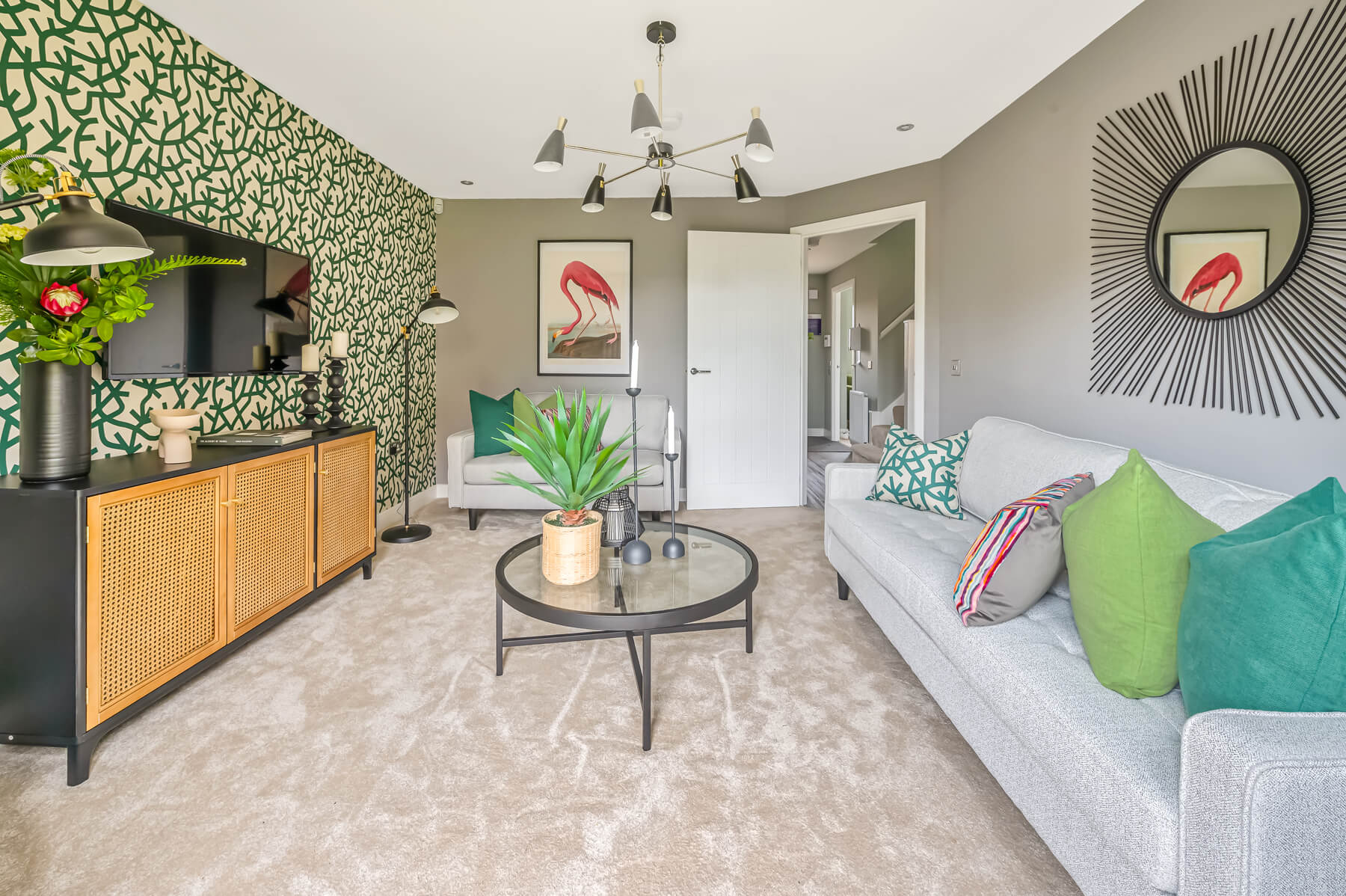 The 4 bedroom Douglas show home Lauder Grove Ratho Station