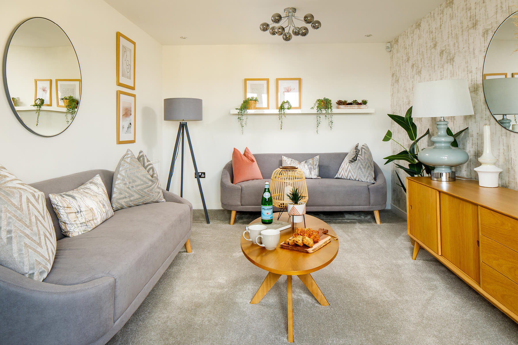 The 4 bedroom Geddes show home Benthall Farm