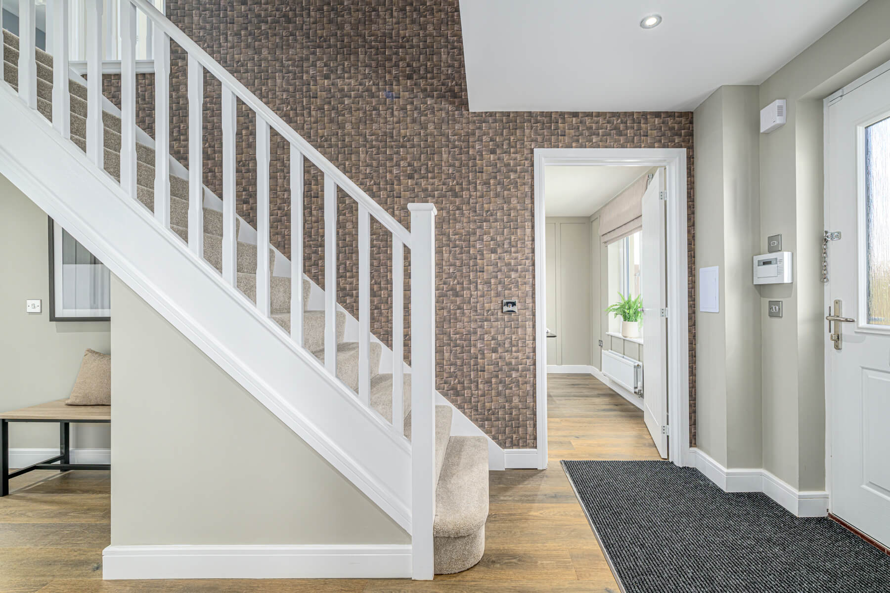 An example of the Hume hallway