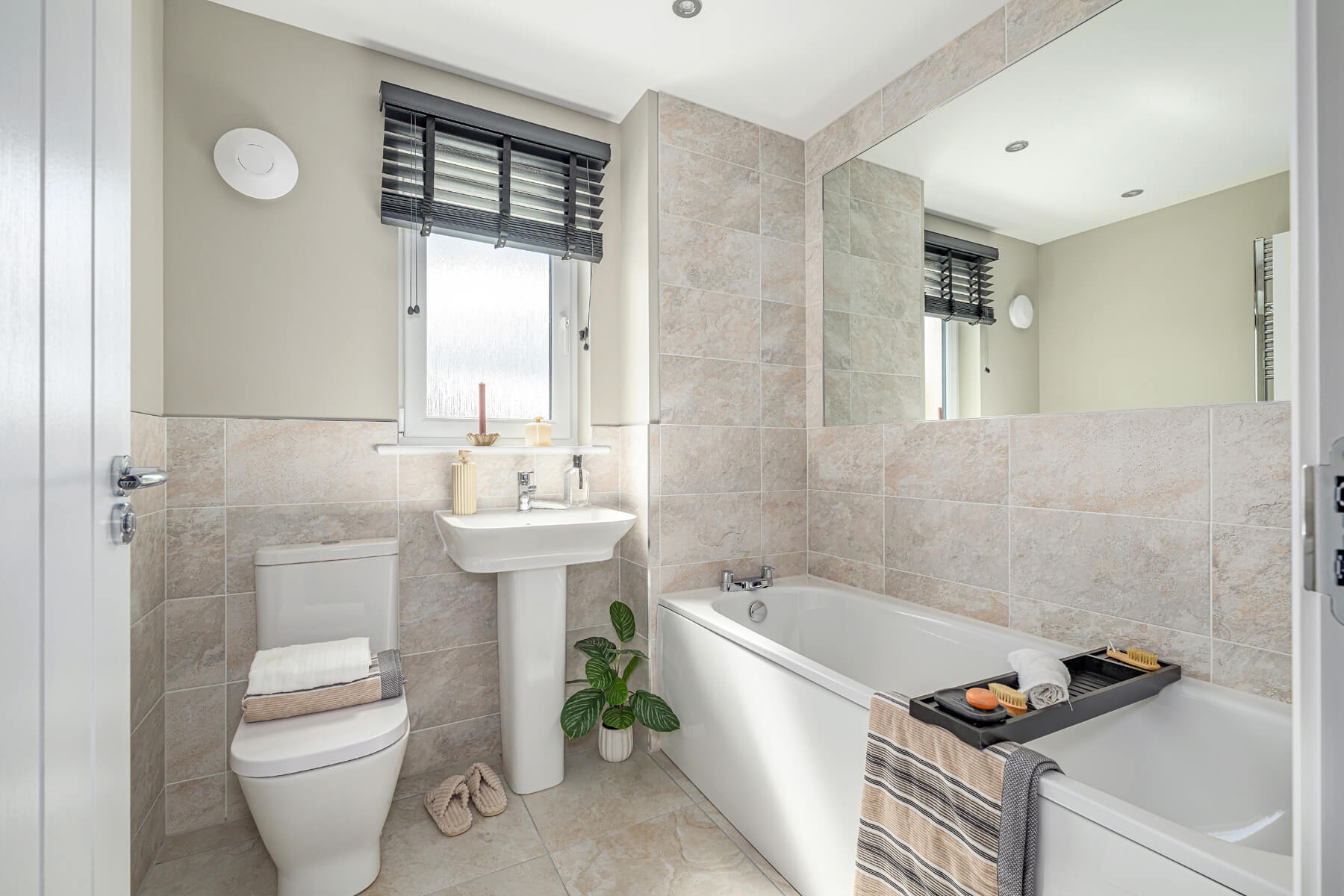 An example of the Hume family bathroom