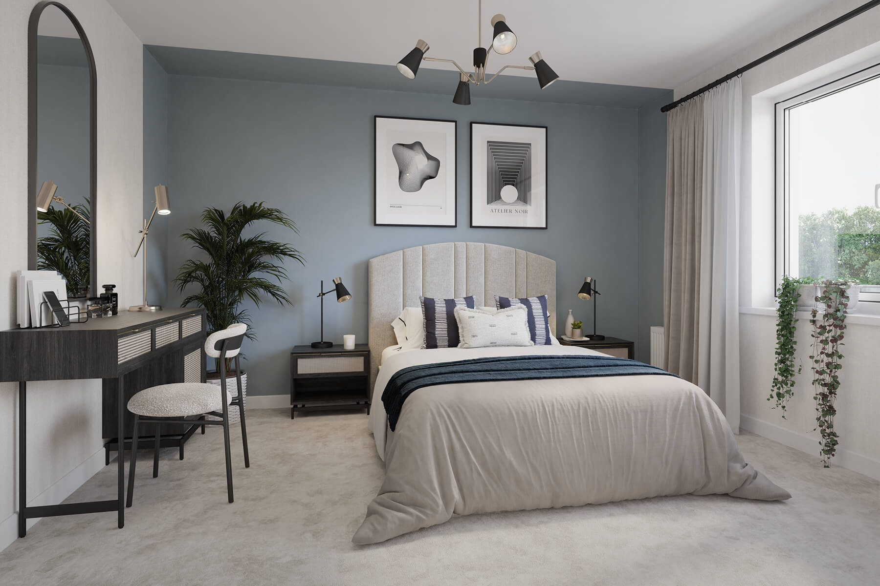 An example of the Raynford bedroom 3