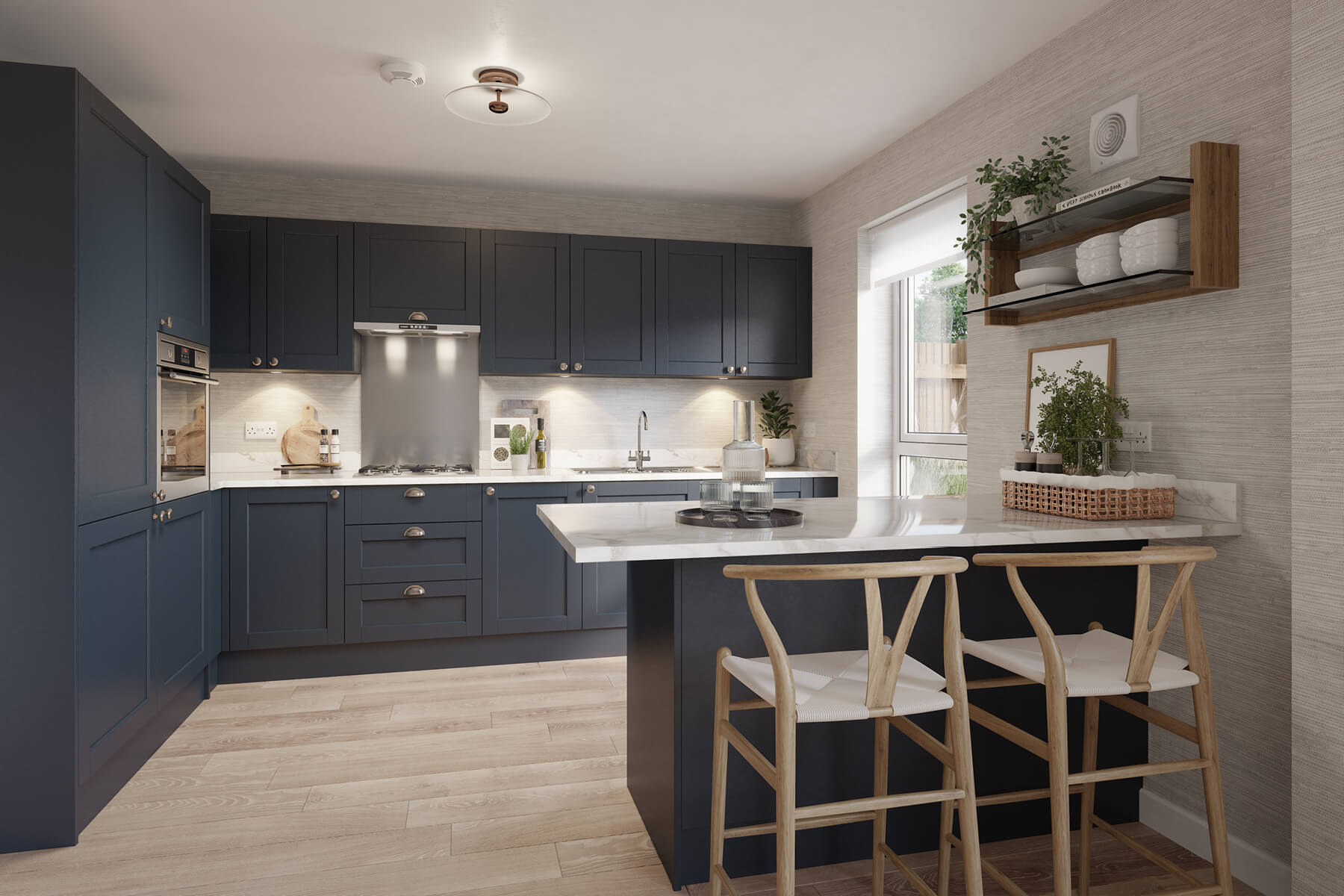An example of the Raynford kitchen