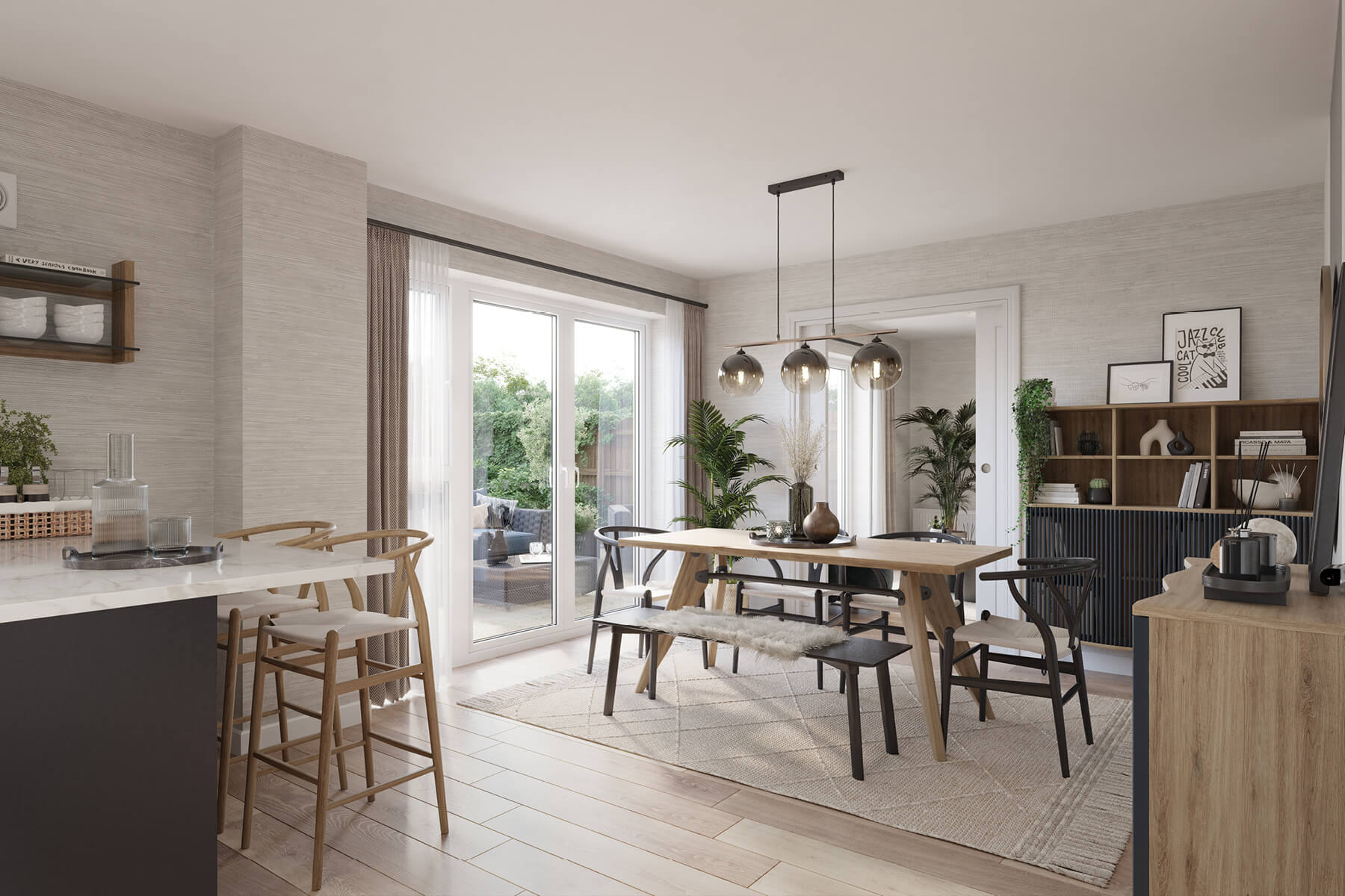 An example of the Raynford dining area