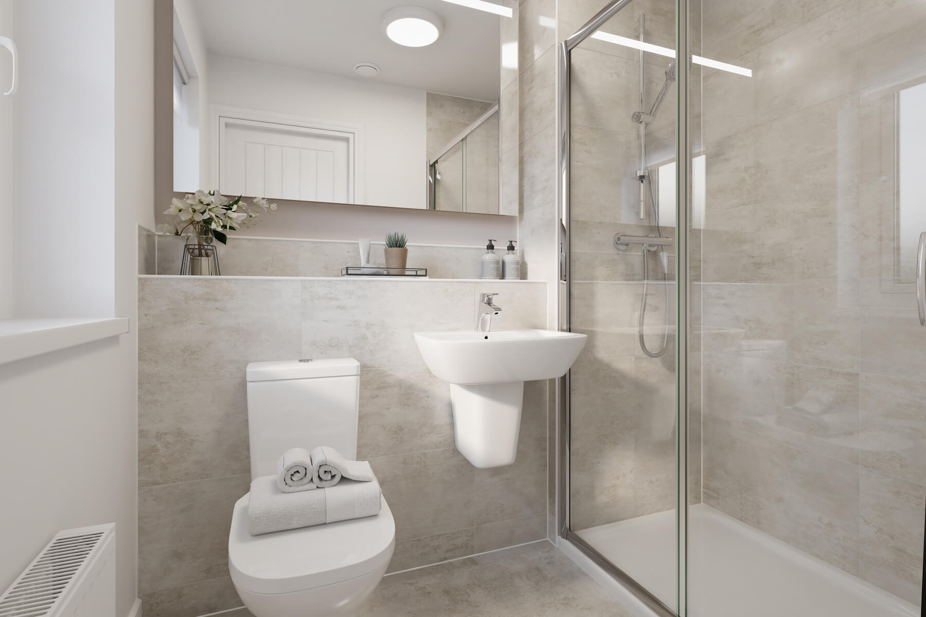 An example of the Patterham bedroom 2 en suite