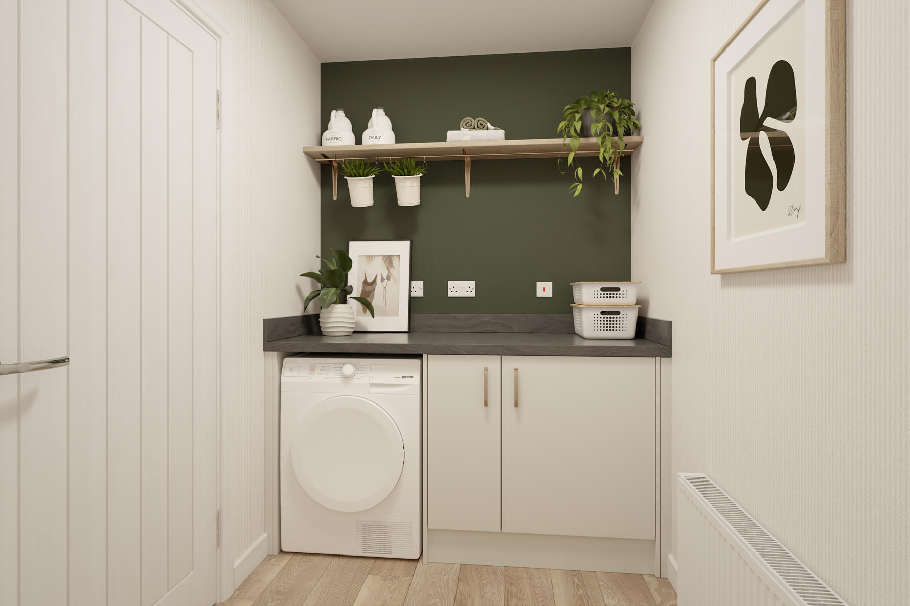 An example of the Patterham utility room