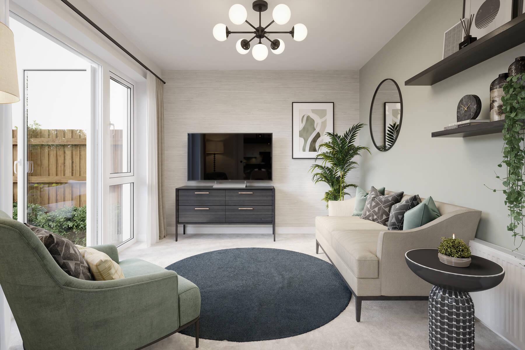 An example of the Patterham family room