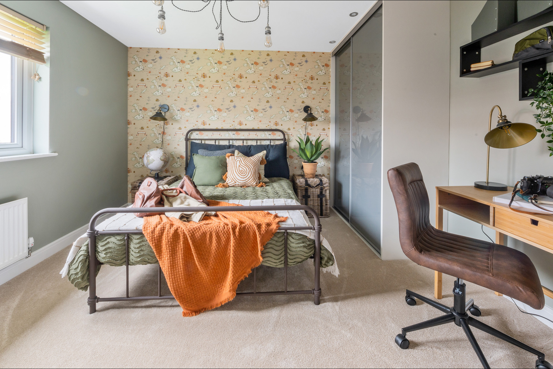 Bedroom 3 in The Stewart home