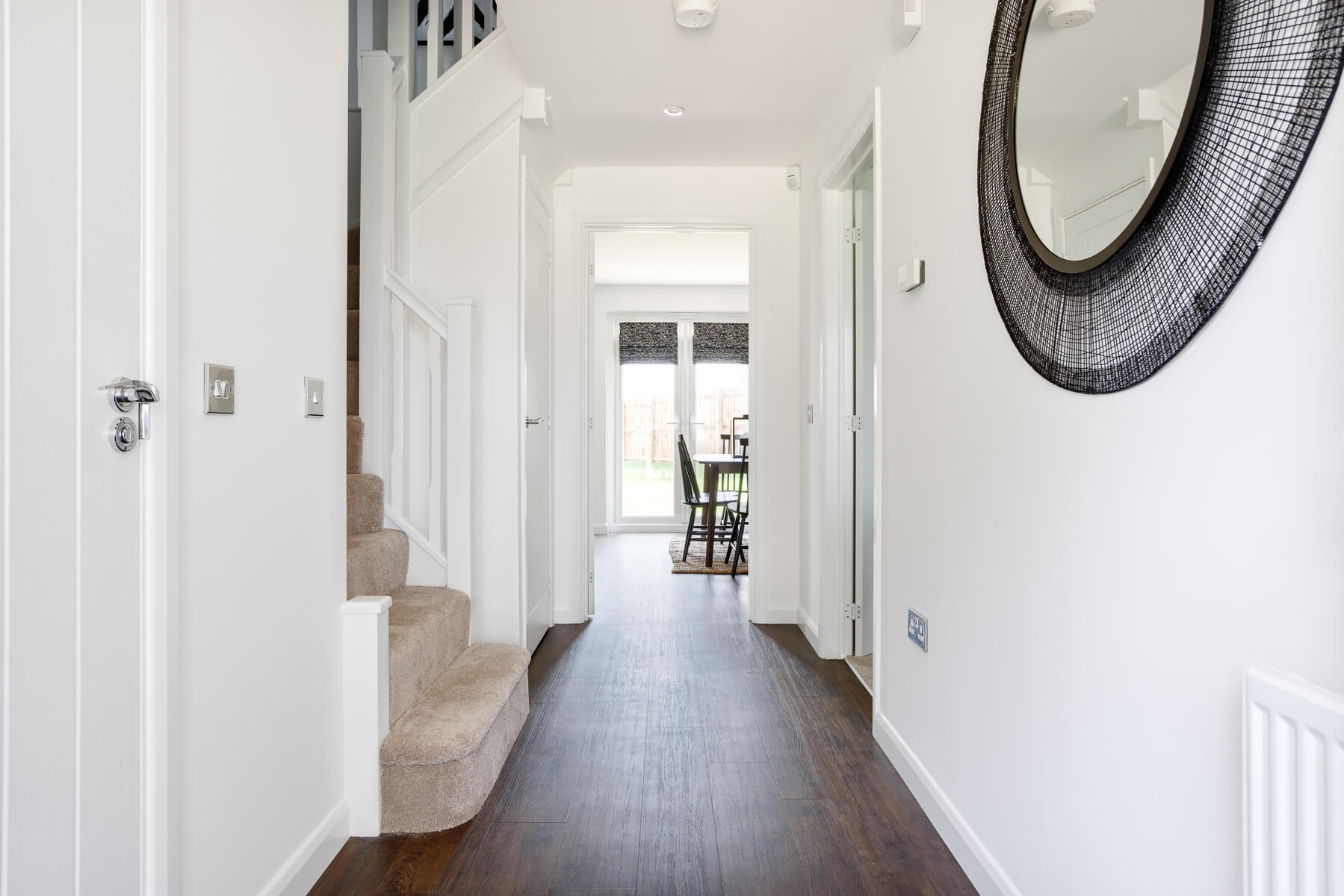 The hallway in the Wallace