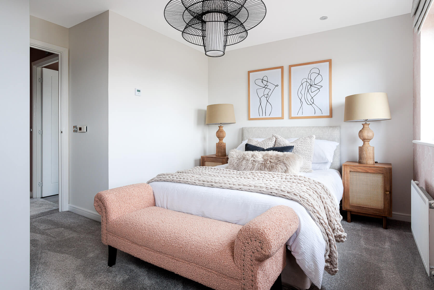 Taylor Wimpey West Scotland the Baxter 3 bedroom show home Duncarnock Barrhead