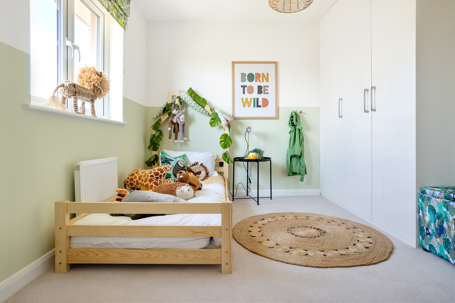 Bedroom three in the Hume home