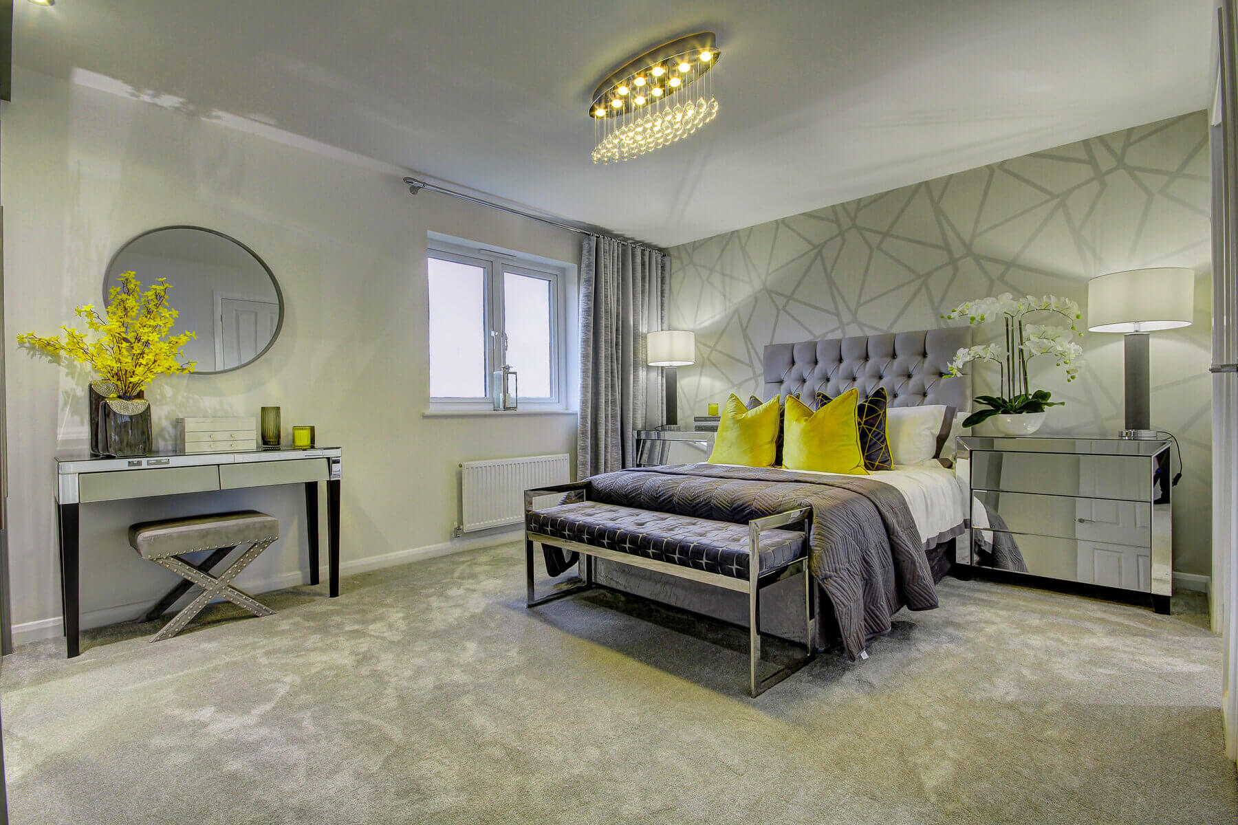 Bedroom one in the Lewis home