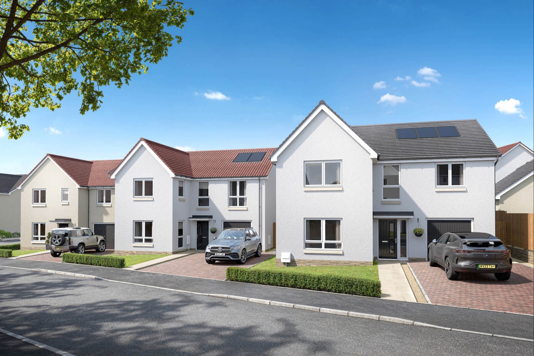 Dolphingstone Grange High Res Street Scene 2