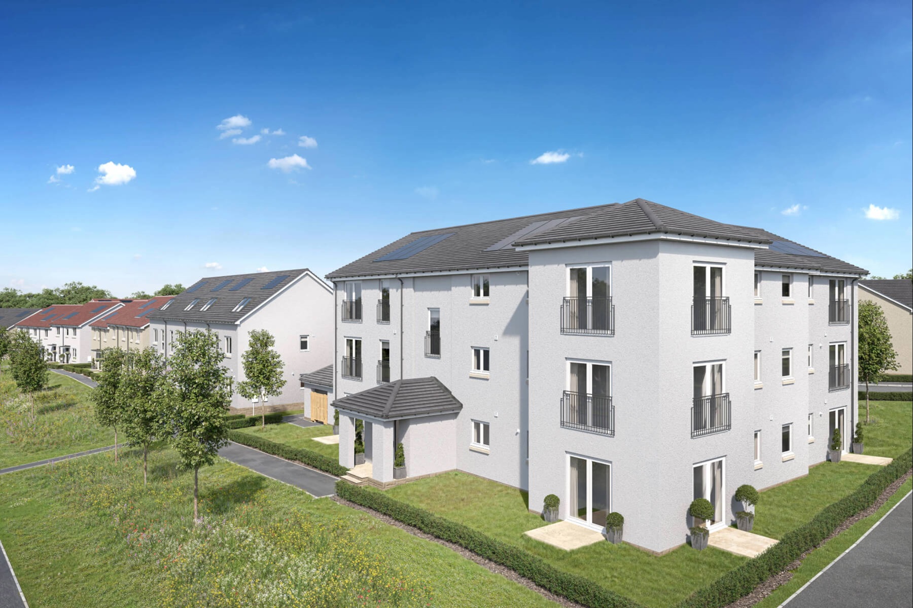 Dolphingstone Grange High Res Street Scene 3