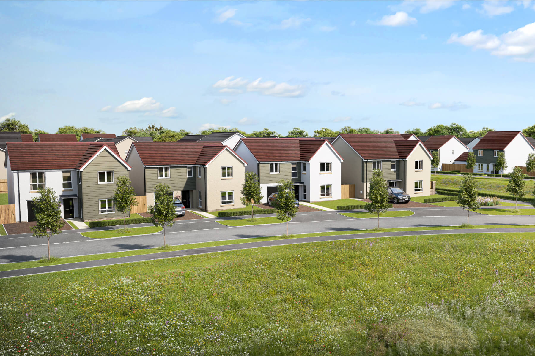 Pentland Gardens Street Scene 1