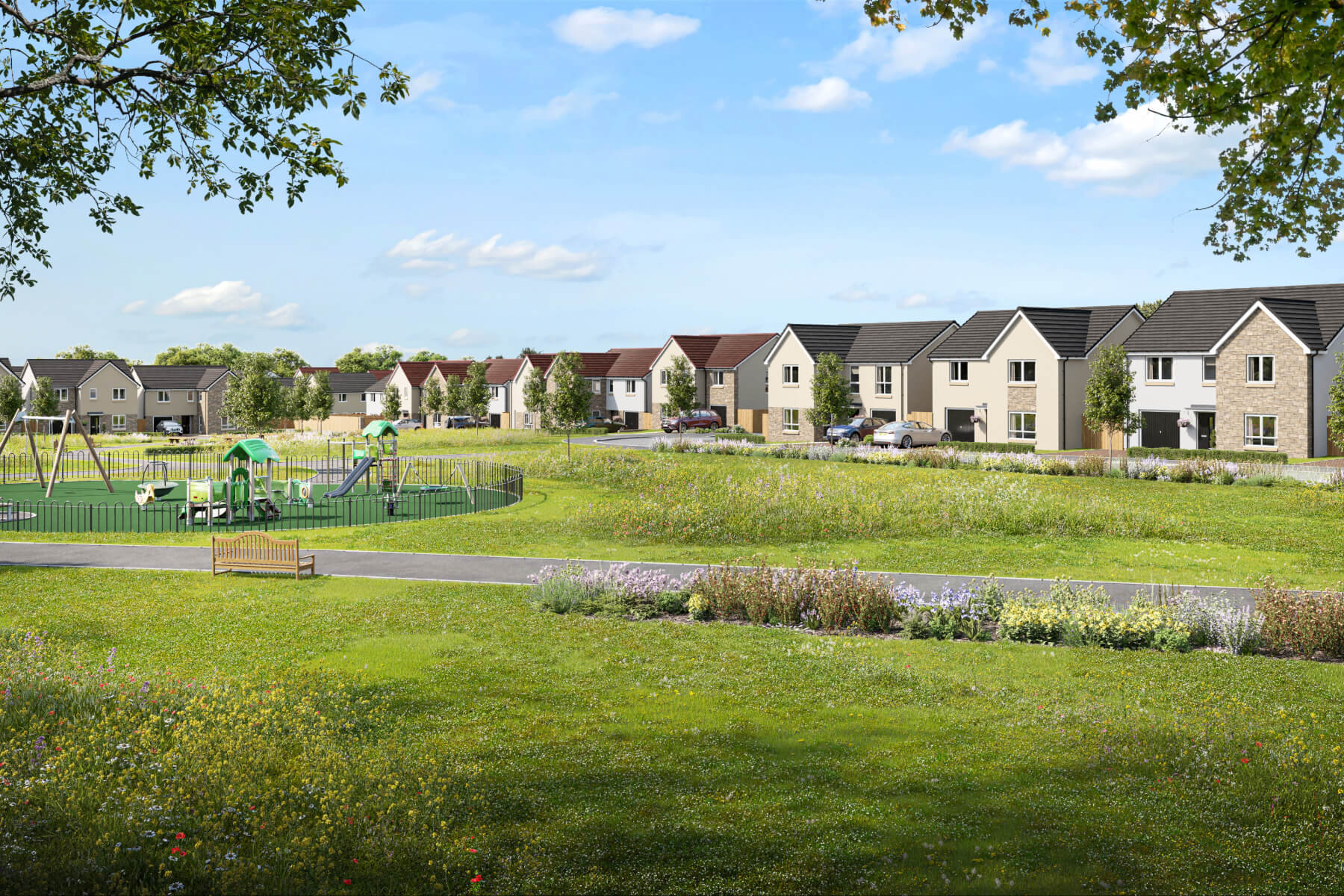 Pentland Gardens Street Scene 2