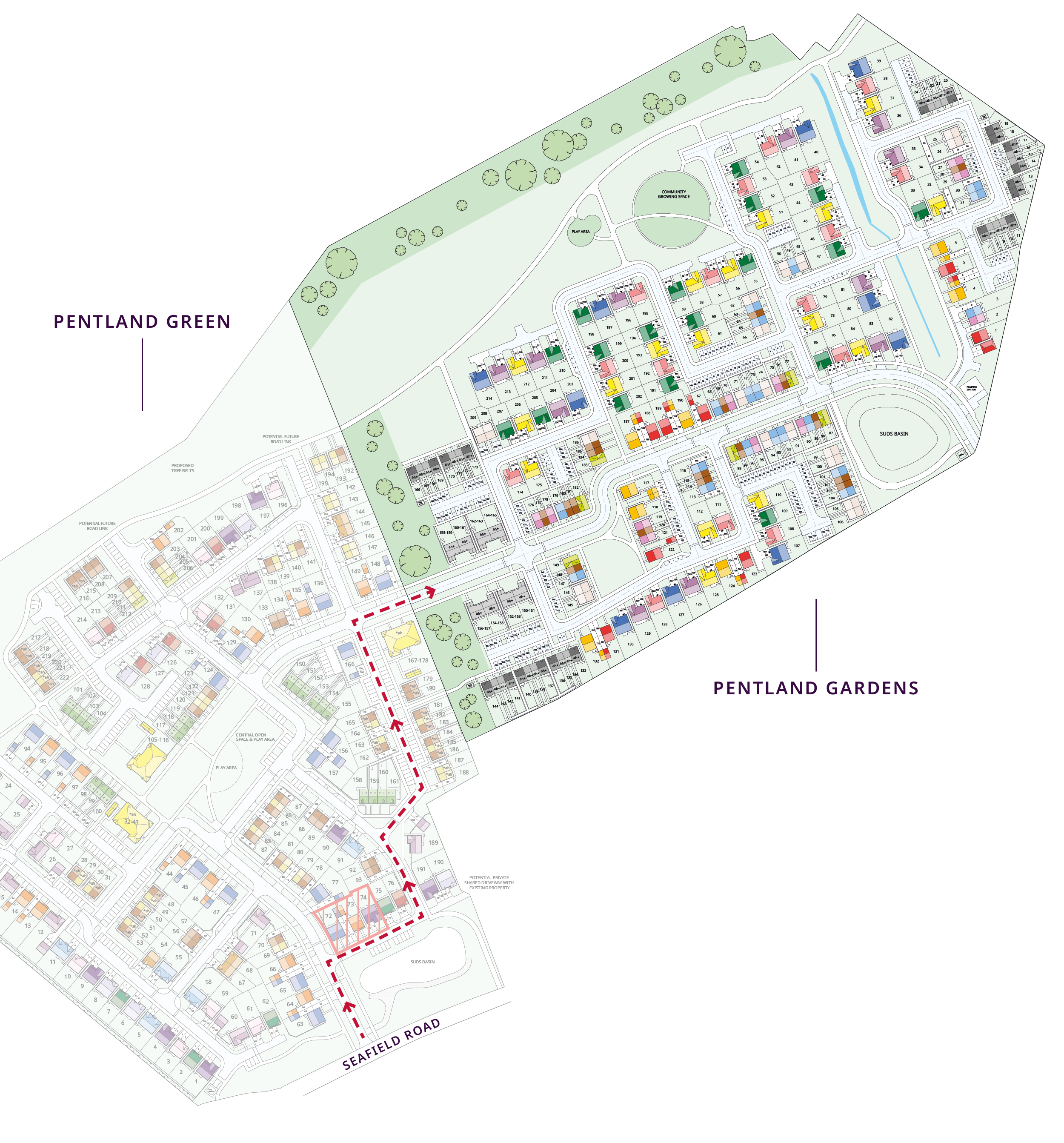 Pentland Gardens Graphic