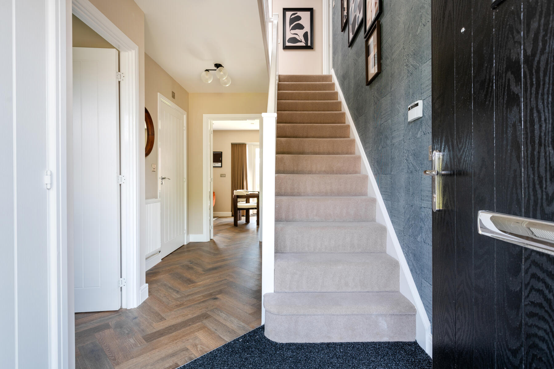 A bright and welcoming hallway