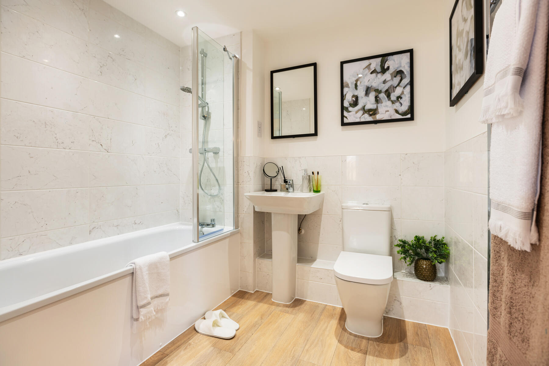 Apartment example bathroom