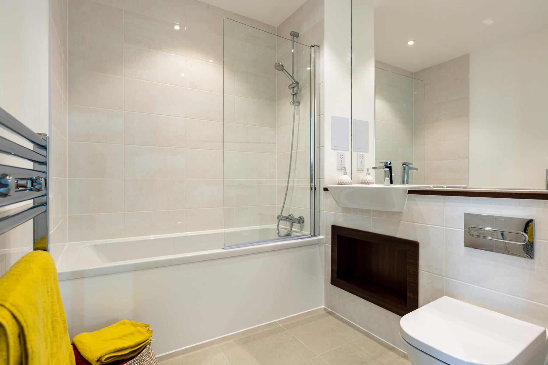 Apartment example bathroom