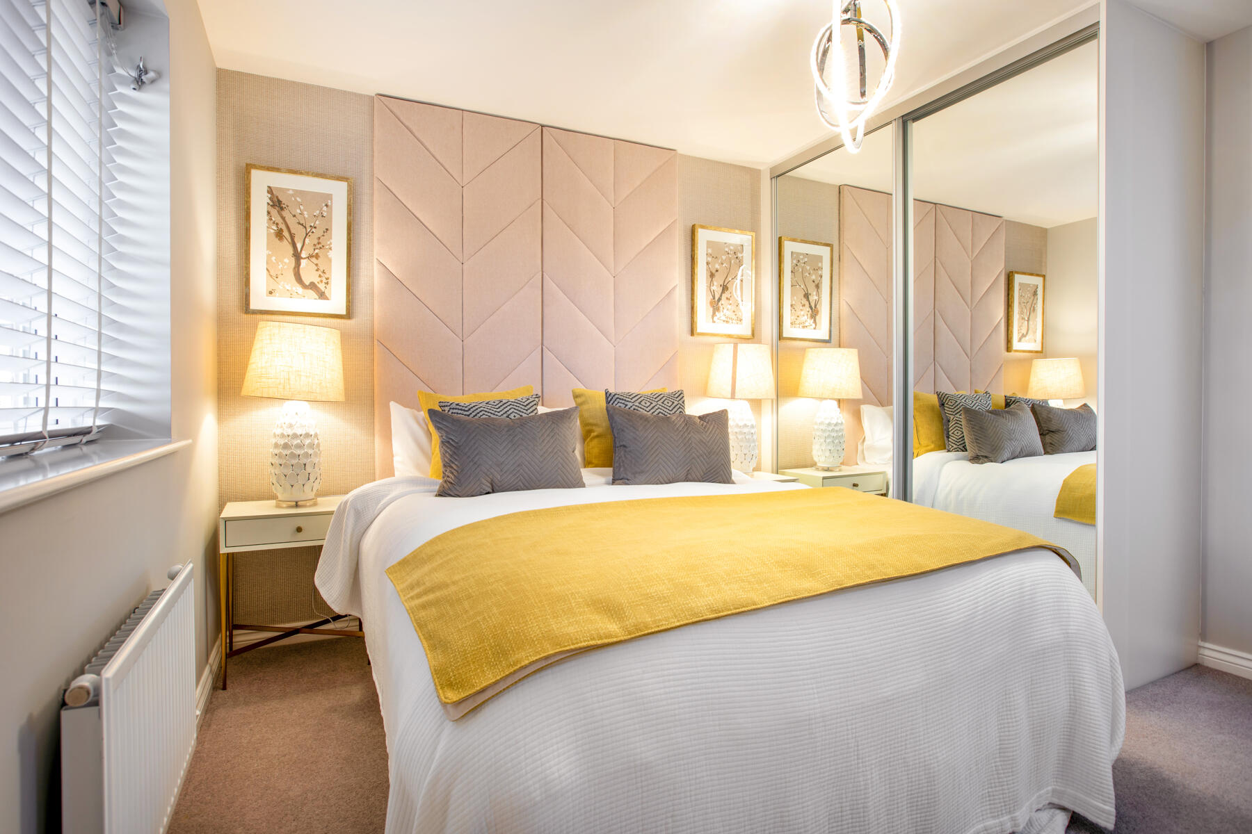 Apartment example bedroom