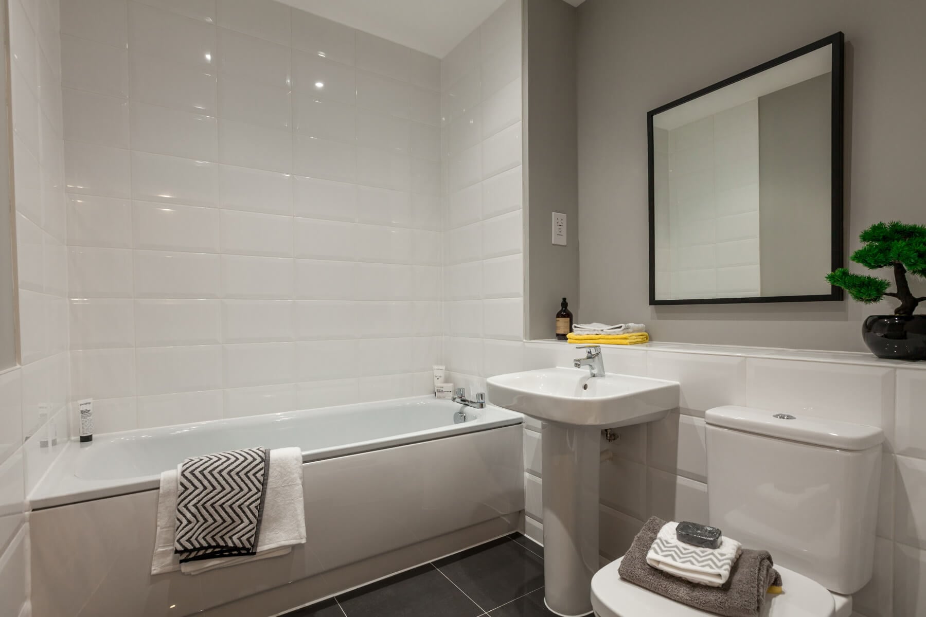 Apartment example bathroom