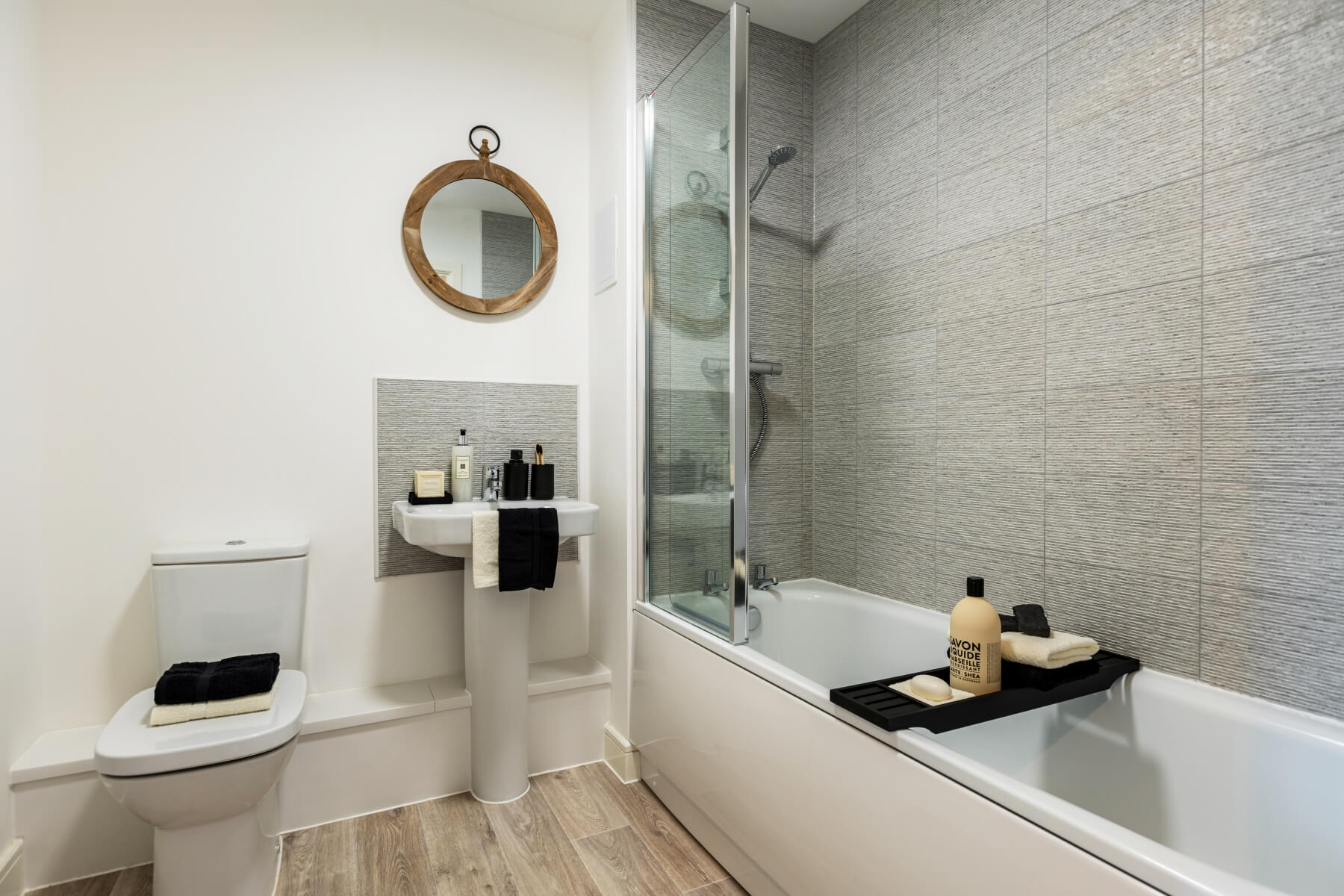 Apartment example bathroom