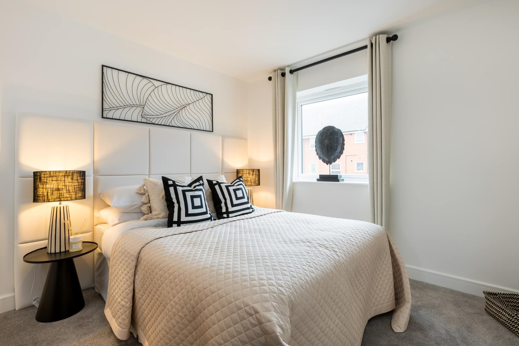 Apartment example bedroom
