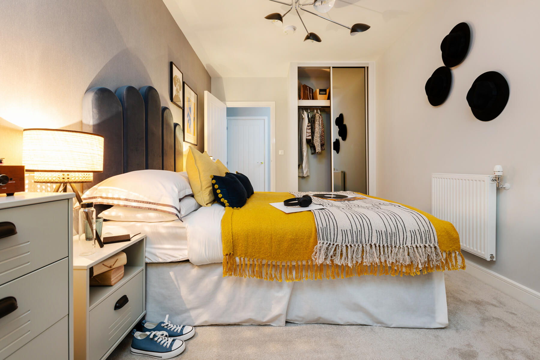 Apartment example bedroom
