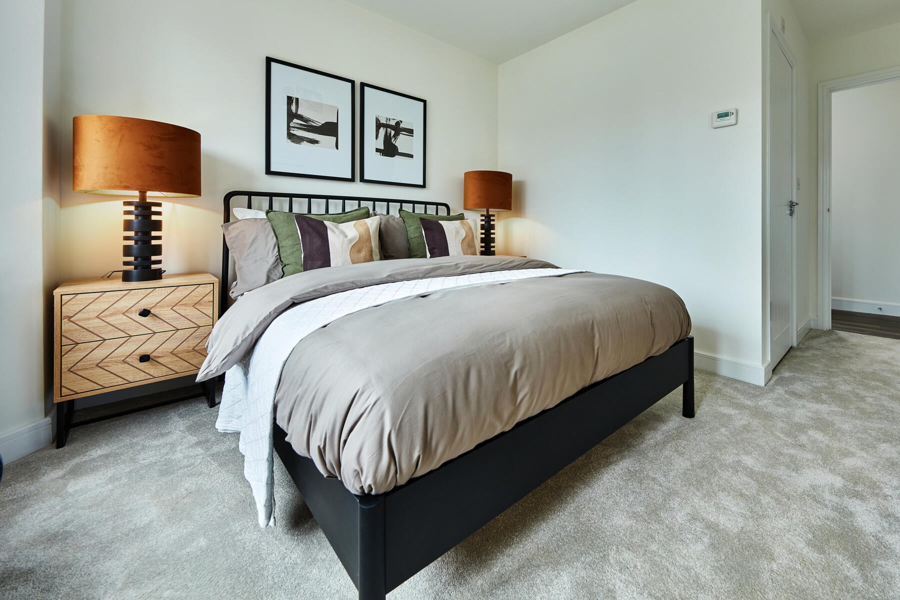 Penthouse example bedroom
