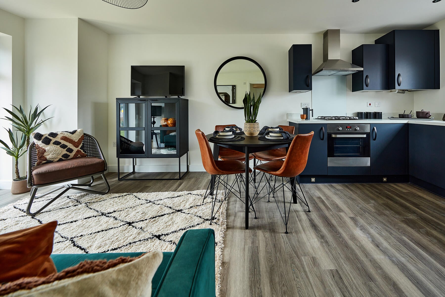 Penthouse example living area