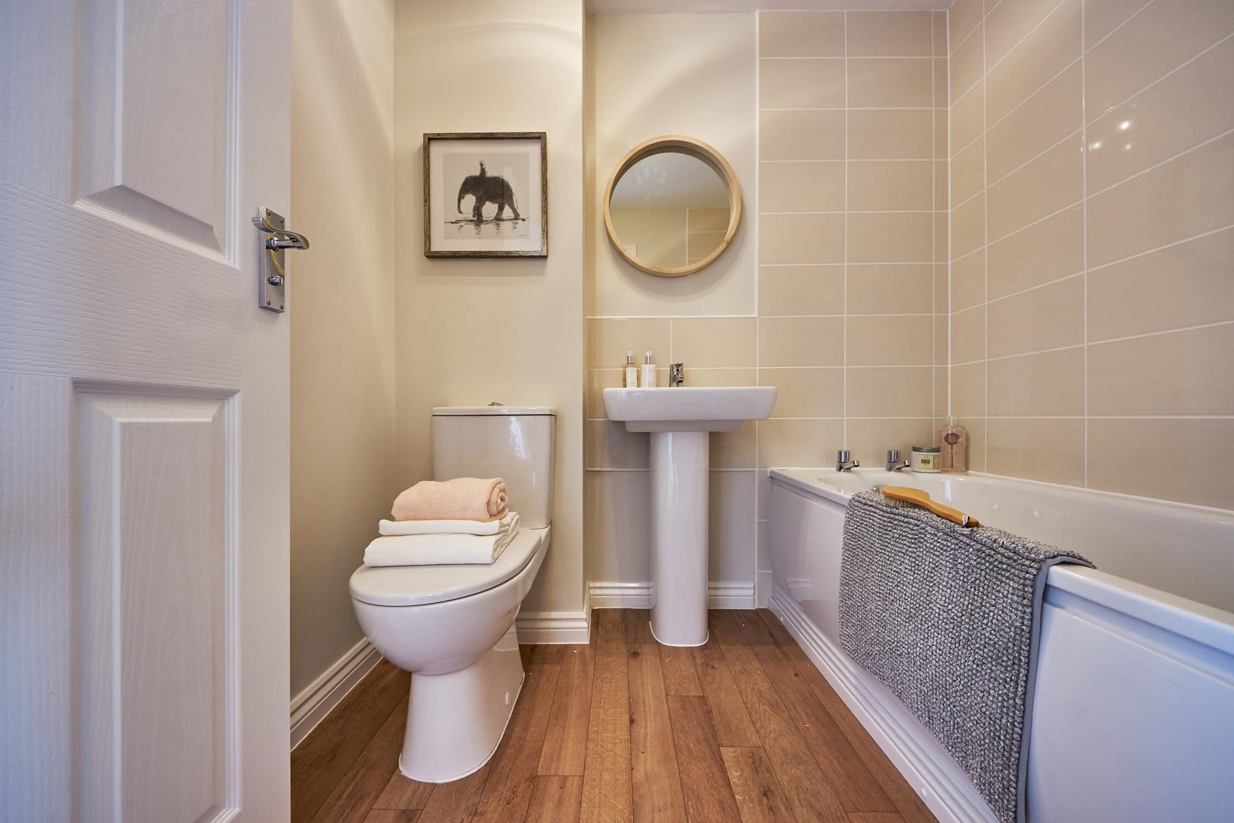 Benford example bathroom