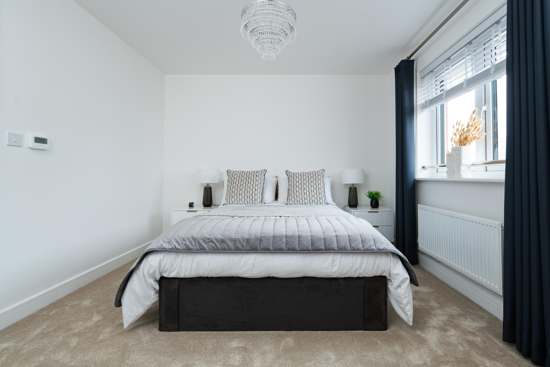 Main bedroom with space for a large bed