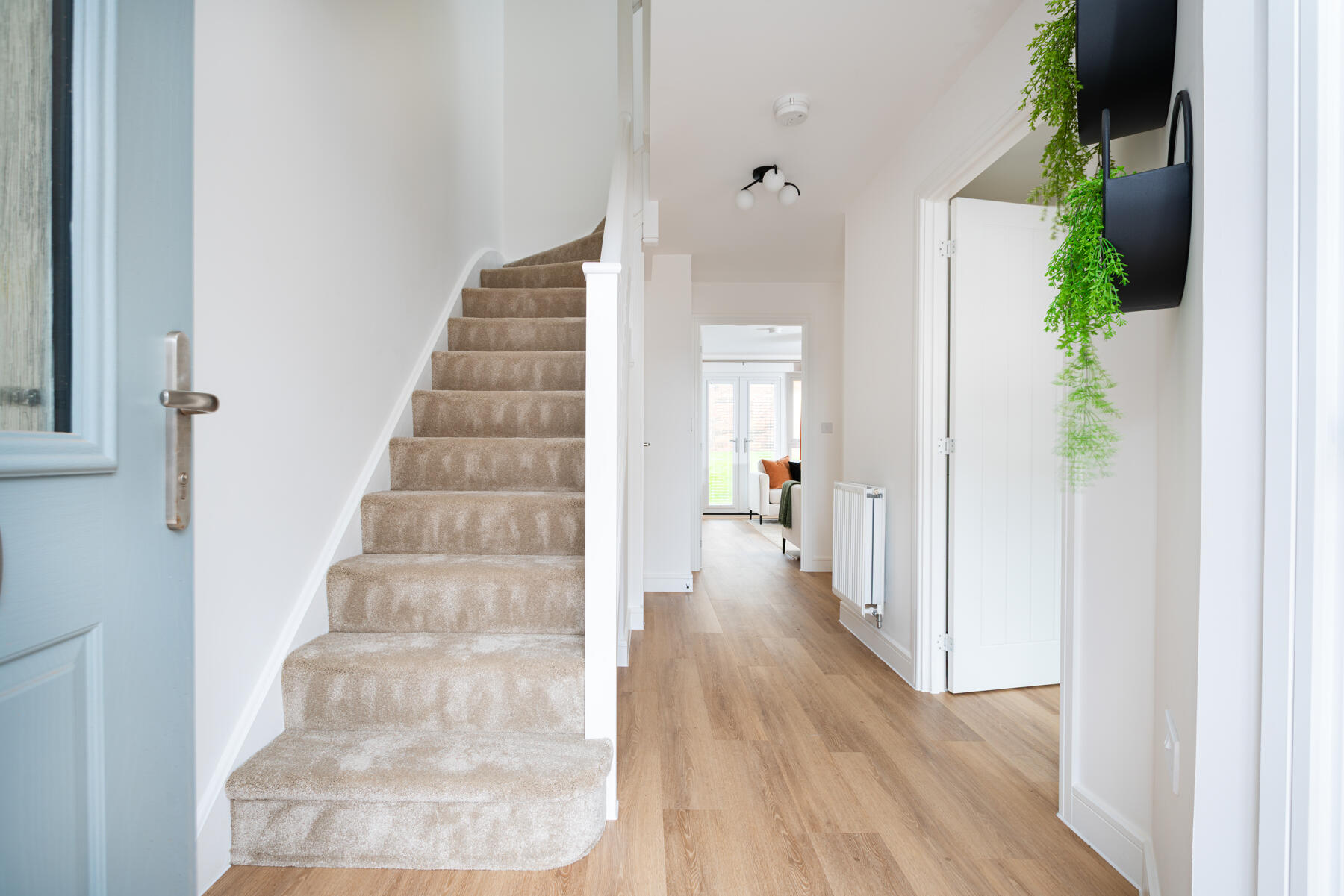 The Benford has a welcoming hallway