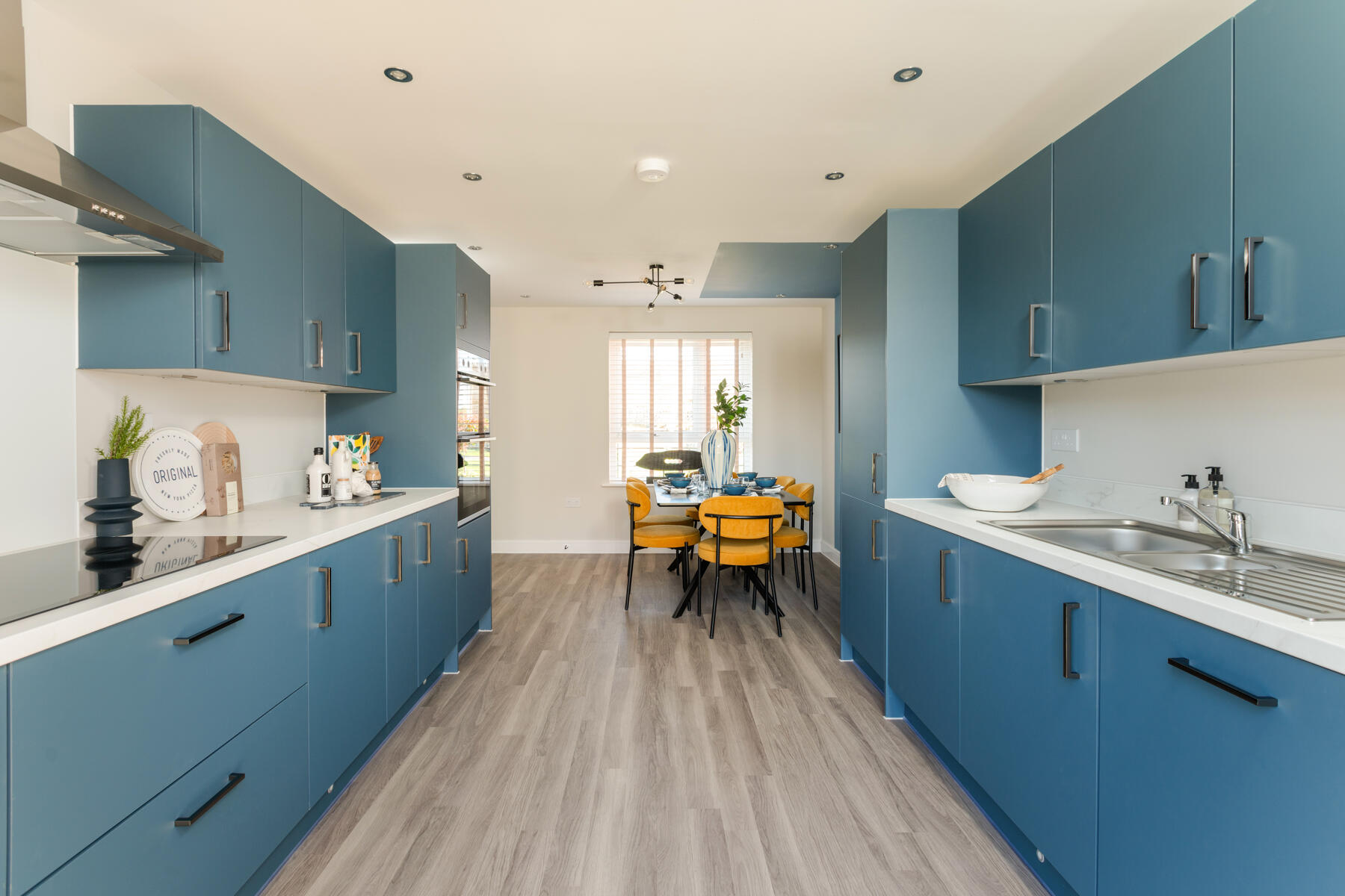 Sociable kitchen/diner ideal for entertaining