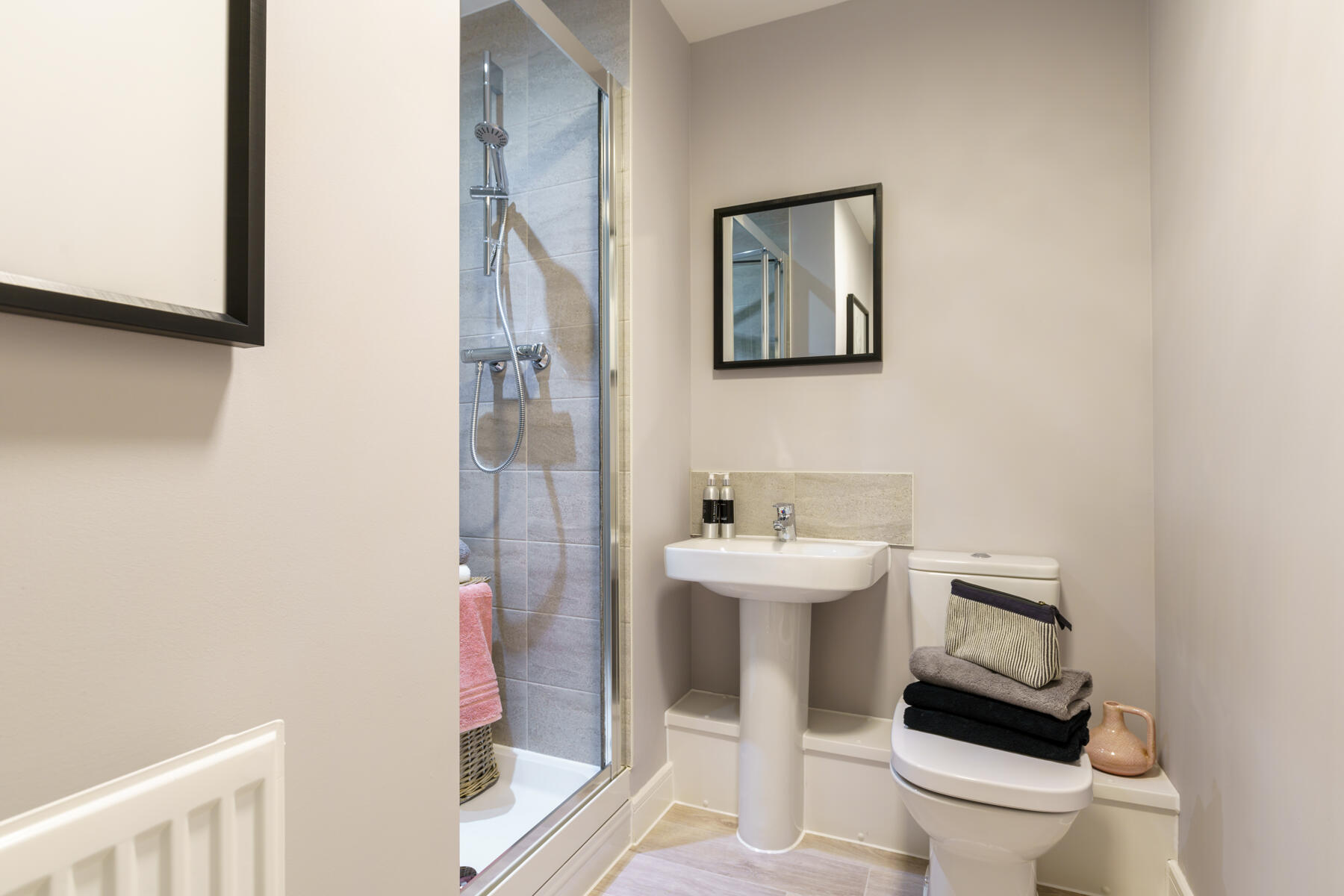 Chelbury example shower room