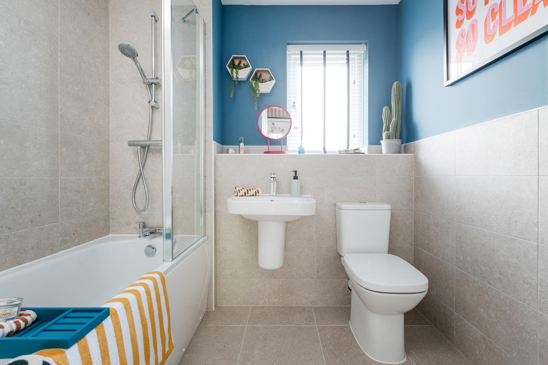 An energy efficient bathroom