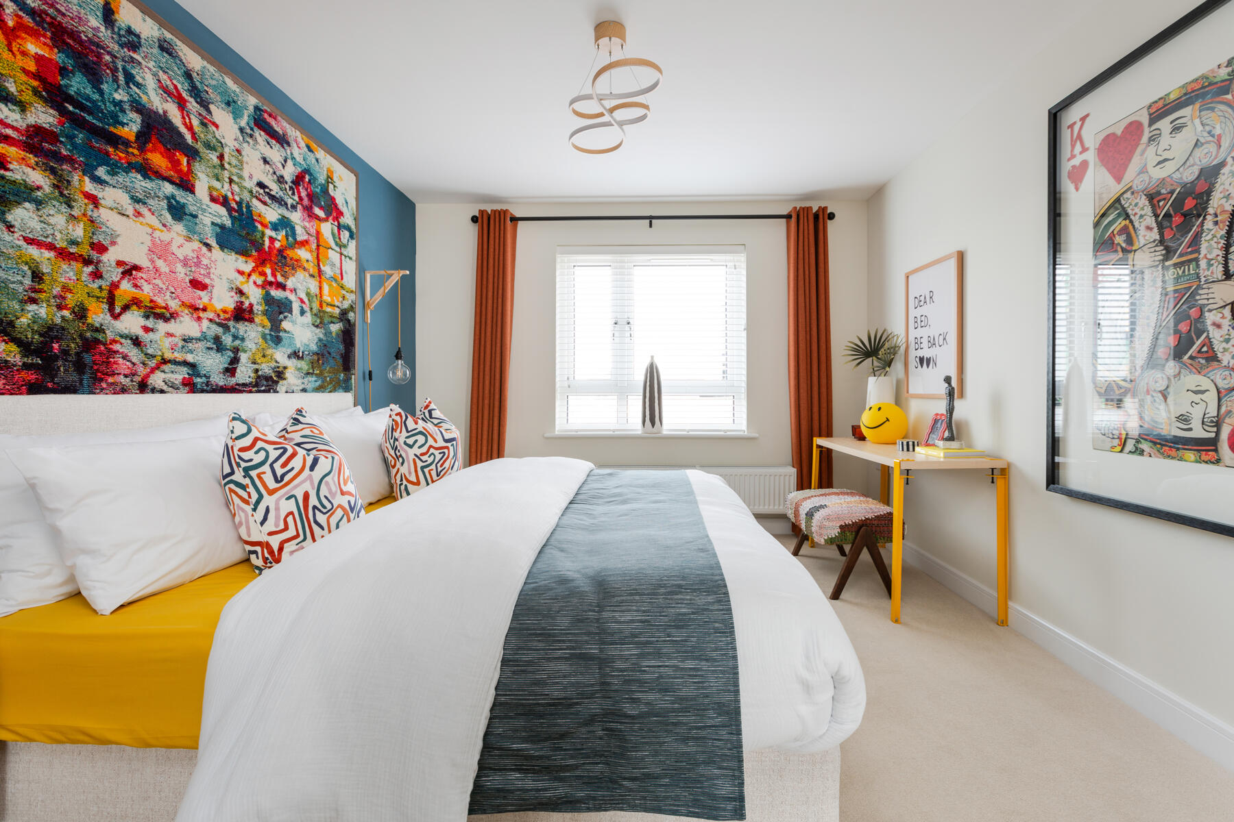 Main bedroom with ample space
