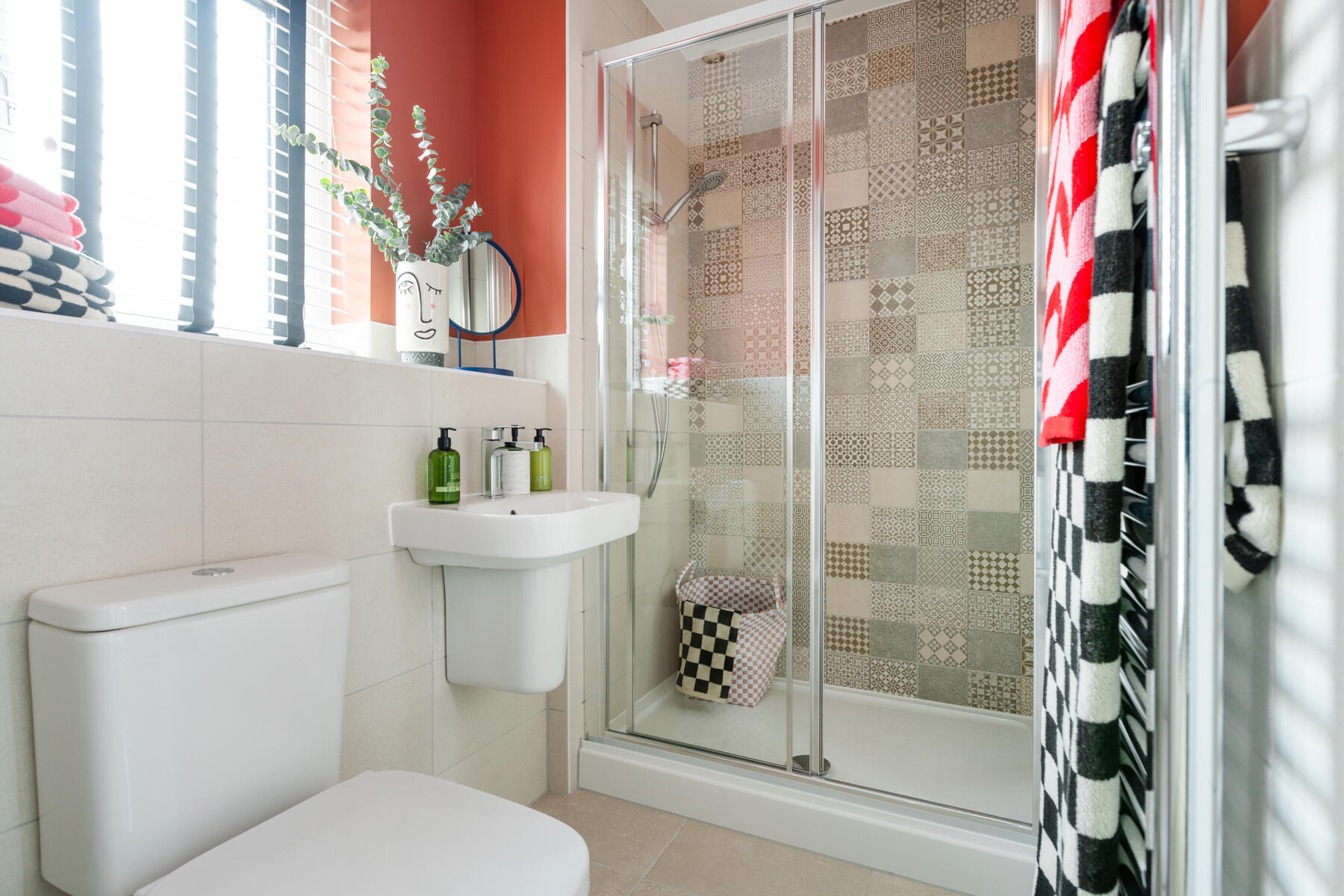 Bedroom 1 also benefits from its own en suite shower room