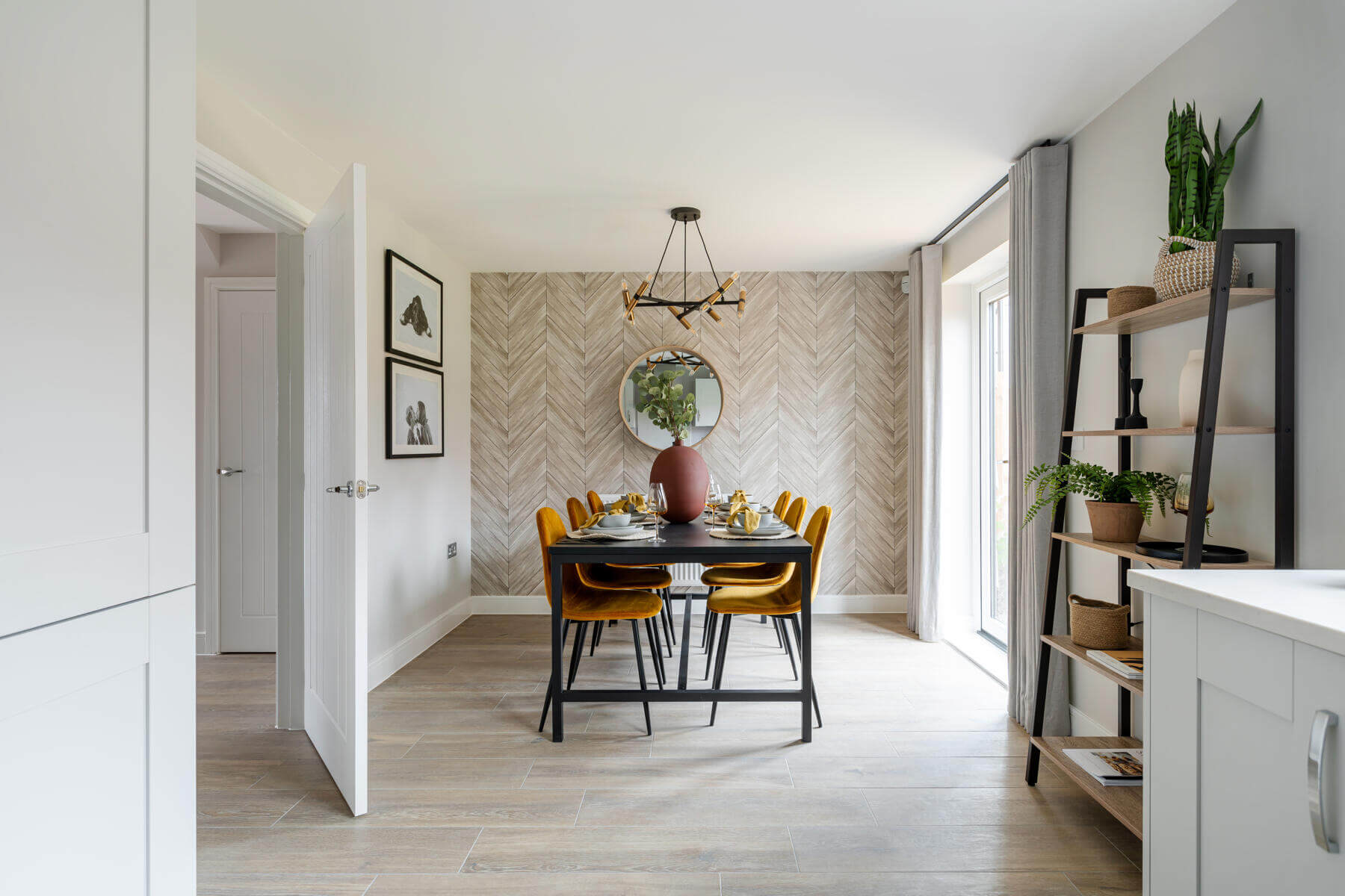 Dining area of the Huxford