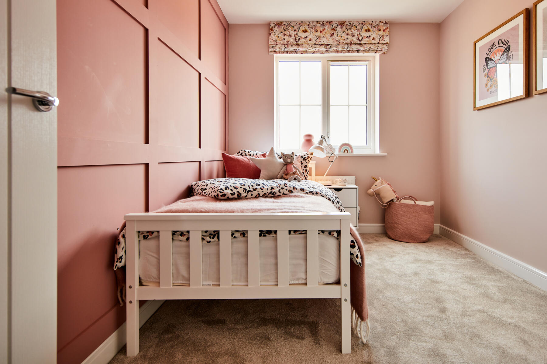 Bedroom 3 could make an ideal children's bedroom
