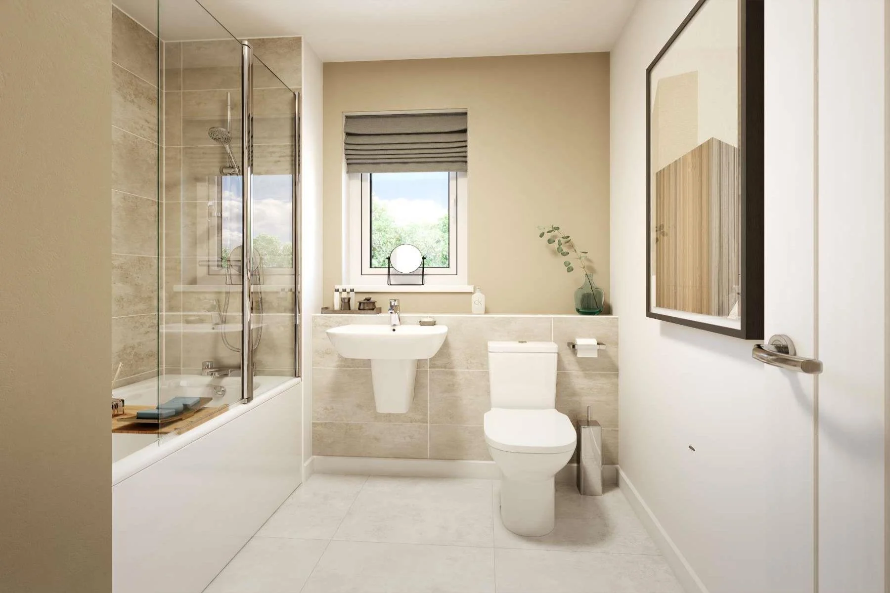 1st floor main bathroom