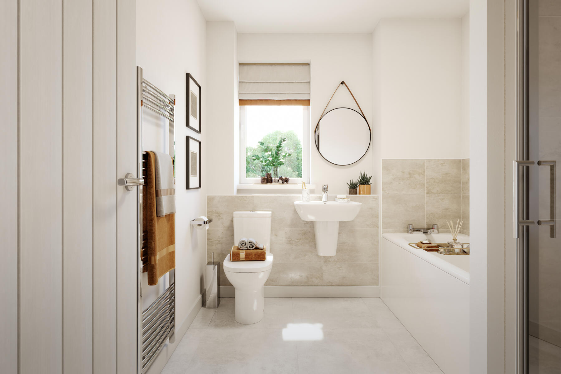 Reserve early to choose from a range of tiling options