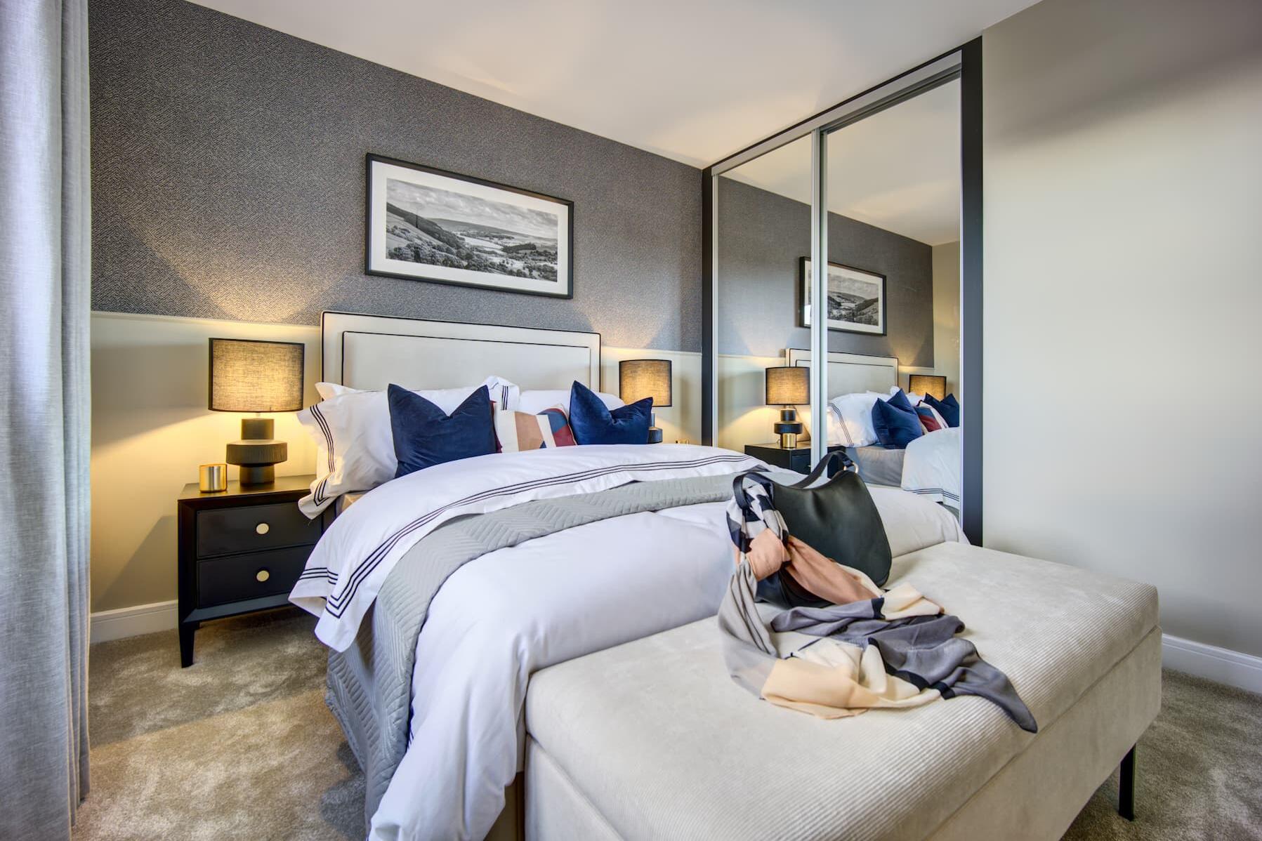 Bedroom 4 is perfect for having guests over to stay